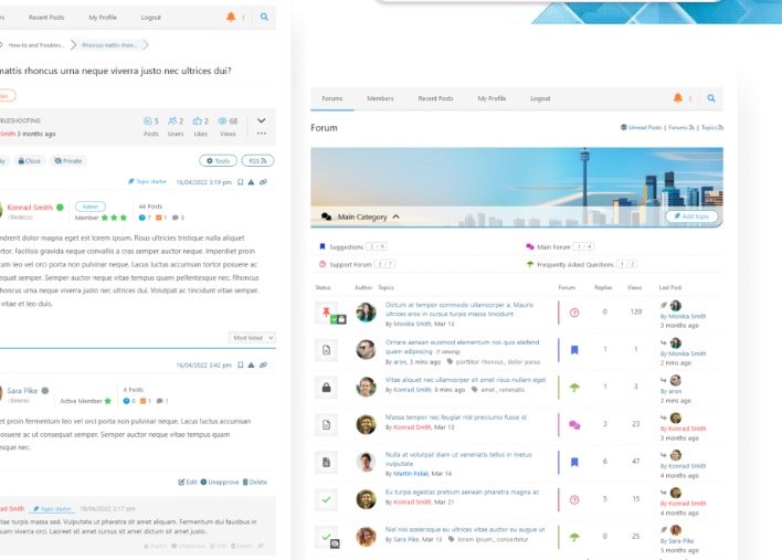 WPForo – User Mentioning