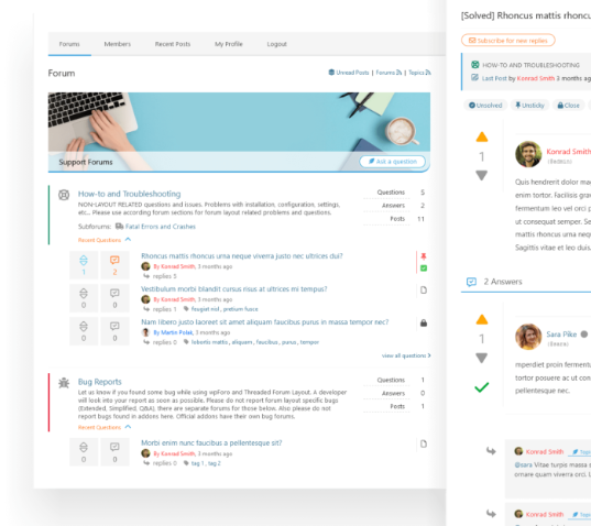 wpForo – Advanced Reactions