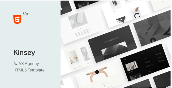 Kinsey – AJAX Agency HTML5 Template