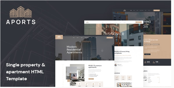 Aports - Single Property WordPress Theme 1.0