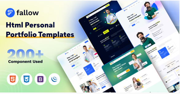 Fallow - Personal Portfolio Resume HTML Template