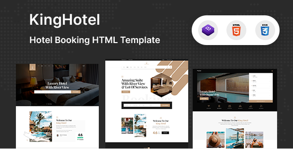 KingHo - Hotel Booking HTML Template