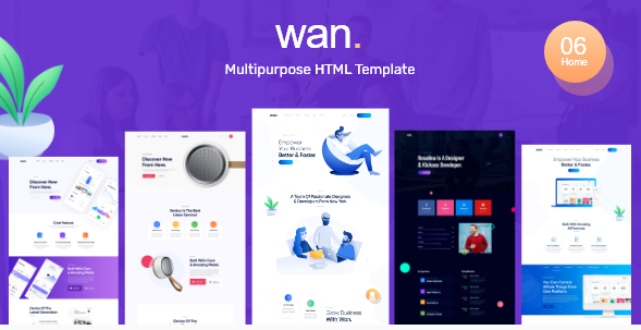 Wan - Creative Business Agency HTML Tempalte