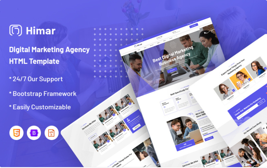 Himar – Digital Marketing Website Template
