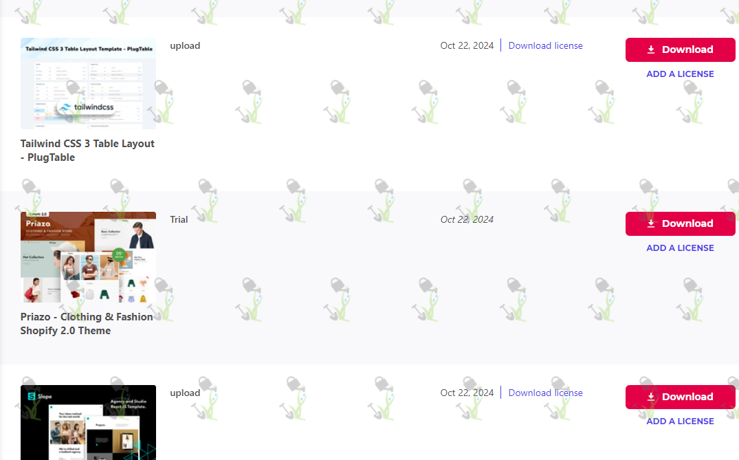 PlugTable - Tailwind CSS 3 Table Layout