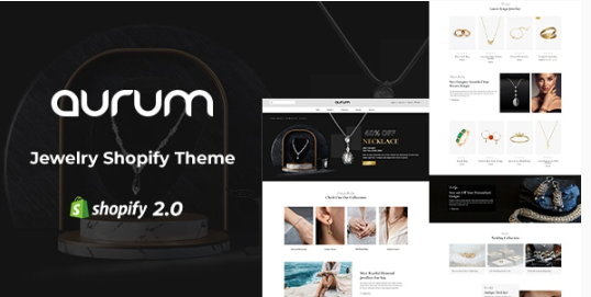 Aurum - Jewelry Shopify Theme