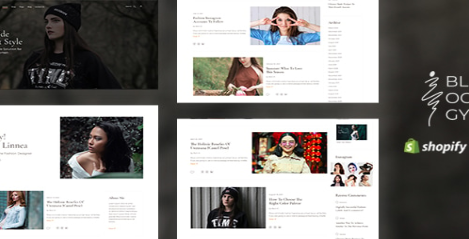 Bloggy - Blog Shop Shopify Theme