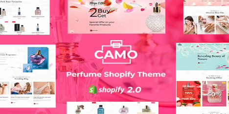 Camo - Perfume, Elegance Aroma Store Shopify Theme