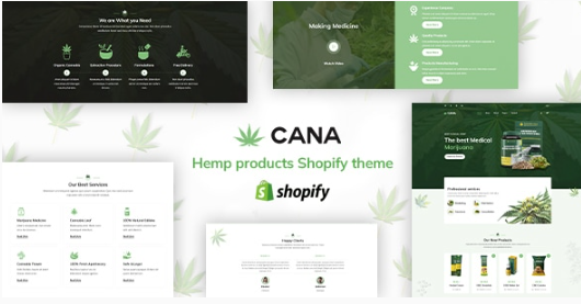 Cana - Medical Marijuana Shopify Theme