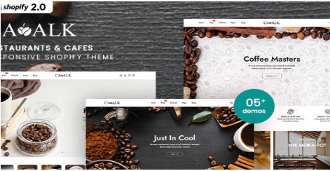 Cawalk - Restaurants & Cafes Shopify 2.0 Theme
