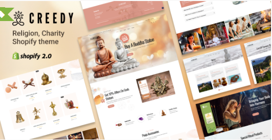 Creedy - Religion, Church & Charity Shopify Theme