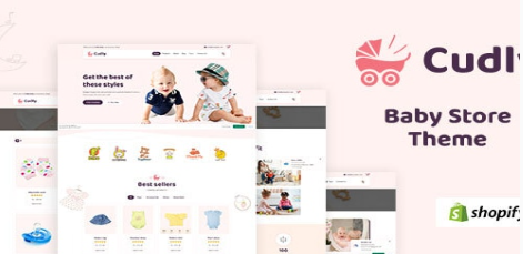 Cudly - Toys Store, New Born Babies Shopify Theme