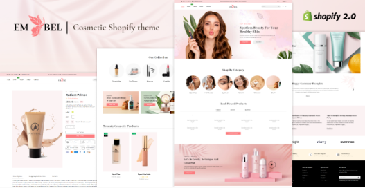Embel - Beauty Store, Cosmetic Shop Shopify Theme