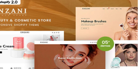 Enzani - Beauty & Cosmetics Shopify 2.0 Theme