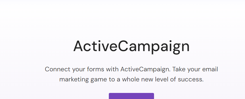 Everest Forms – Active Campaign