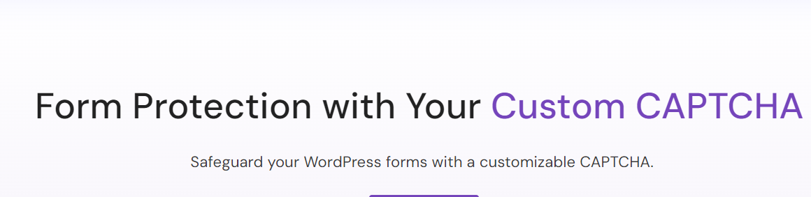 Everest Forms – Custom Captcha