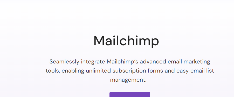 Everest Forms – Mailchimp