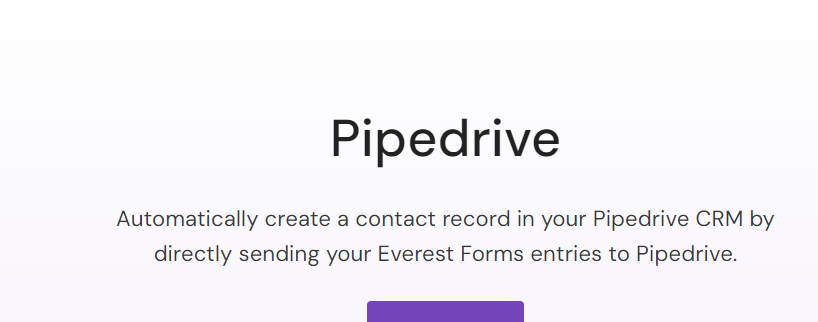 Everest Forms – Pipedrive