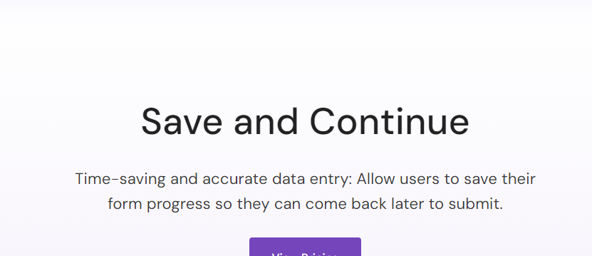 Everest Forms – Save and Continue