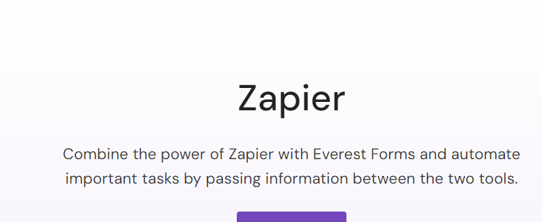 Everest Forms – Zapier