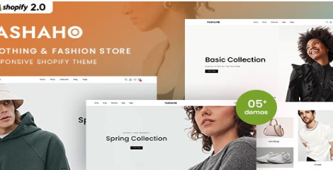 Fashaho - Clothing & Fashion Shopify 2.0 Theme