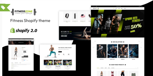 Fitness Zone - Shopify Fitness Gym Store
