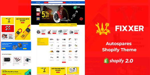 Fixxer - Hardwares & Tools Shop Shopify Theme