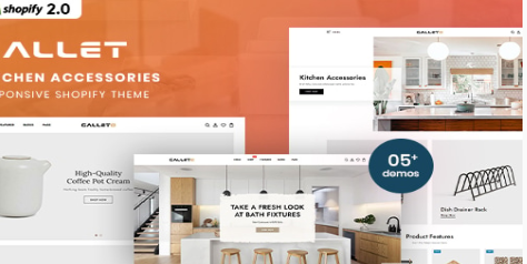 Gallet - Kitchen Accessories Shopify Theme