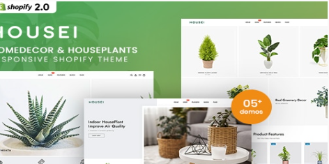 Housei - Homedecor & Houseplants Shopify Theme