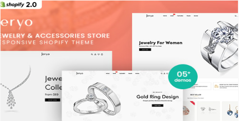 Jeryo - Jewelry & Accessories Shopify Theme