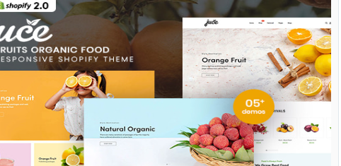 Juce - Fruits Organic Food Shopify Theme