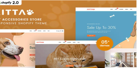 Kitta - Pet Accessories Store Shopify 2.0 Theme