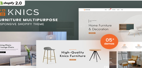Knics - Furniture Multipurpose Shopify Theme