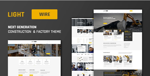 Lightwire - Construction And Industry Theme 1.4.6