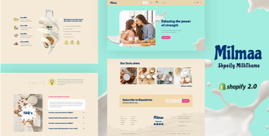 Milmaa - Single Product, OnePage Shopify Theme