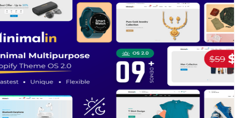 Minimalin - Minimal eCommerce Shopify Theme OS 2.0