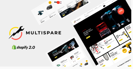 Multispare - Hardwares, Tools Shopify Theme