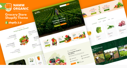 Namm - Grocery Store Shopify Theme