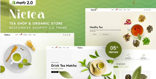 Nietea - Tea Shop & Organic Store Shopify