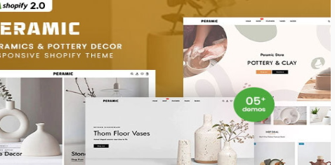 Peramic - Ceramics & Pottery Decor Shop 2.0 Theme