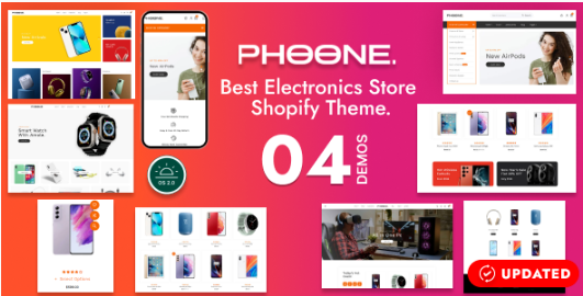 Phoone – Electronics Store Shopify Theme OS
