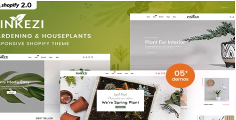 Pinkezi - Gardening & Houseplants Shopify Theme