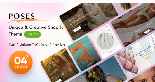 Poses - Cosmetics & Swimwear Shopify Theme OS