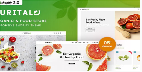Purital - Organic & Food Store Shopify 2.0 Theme