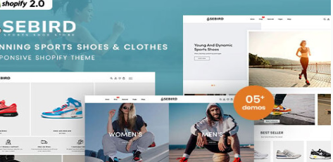 Sebird - Sports Shoes Responsive Shopify 2.0 Theme