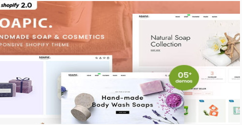 Soapic - Handmade Soap & Cosmetics Beauty Shopify