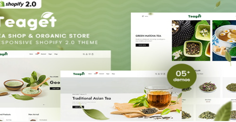 Teaget - Tea Shop & Organic Store Shopify Theme