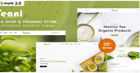 Teani - Tea Shop & Organic Store Shopify Theme