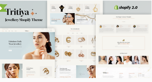 Tritiya - Modern Jewelry Store Shopify Theme