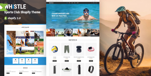 Whistle - Shopify Sports Shop
